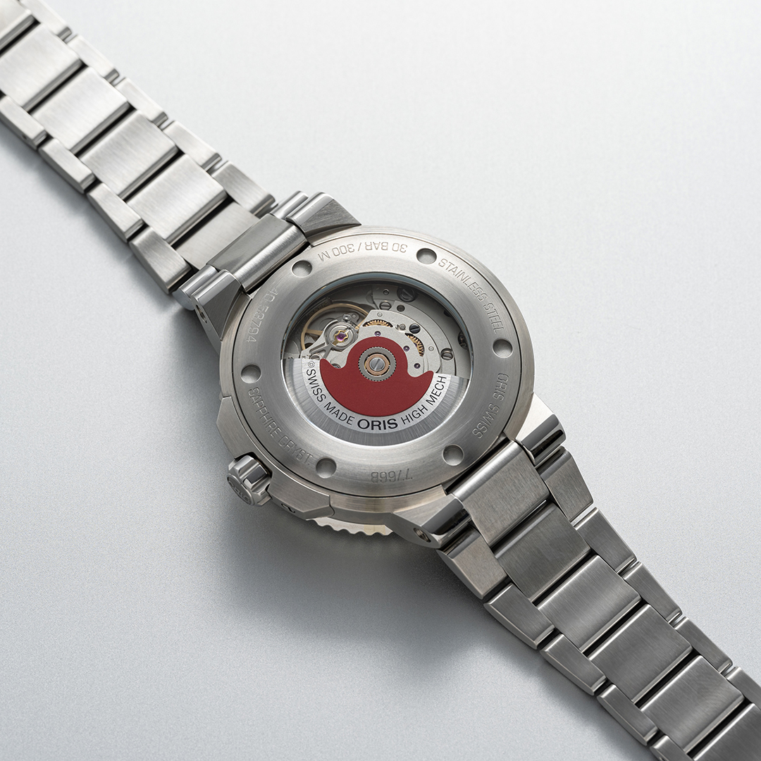 ORIS  Женские швейцарские часы, автоматический механизм, сталь, 41,5 мм